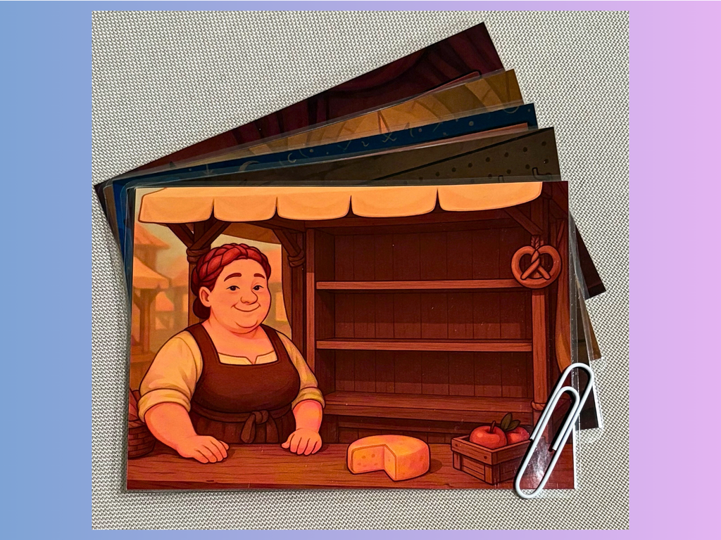 NPC cards, Vol. 1 - A6 Laminated cards