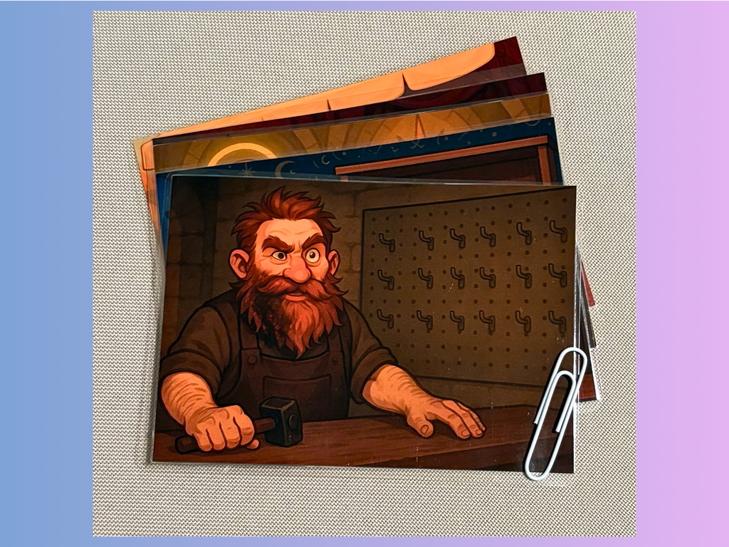 NPC cards, Vol. 1 - A6 Laminated cards