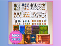 Reusable Inventory Tokens for RPGs - MEGA BUNDLE - 9 items included, over 25% Discount