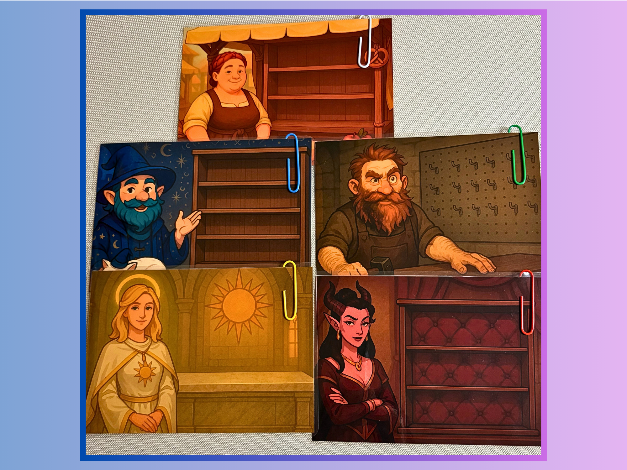 Reusable Inventory Tokens for RPGs - MEGA BUNDLE - 9 items included, over 25% Discount