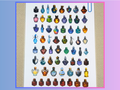 Potions, Vol. 1 - Repositionable A4 Inventory Sticker Sheet