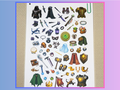 Magic Items, Vol. 2 - Druid, Rogue, Paladin, Sorcerer | Modular Inventory Sticker Sheet