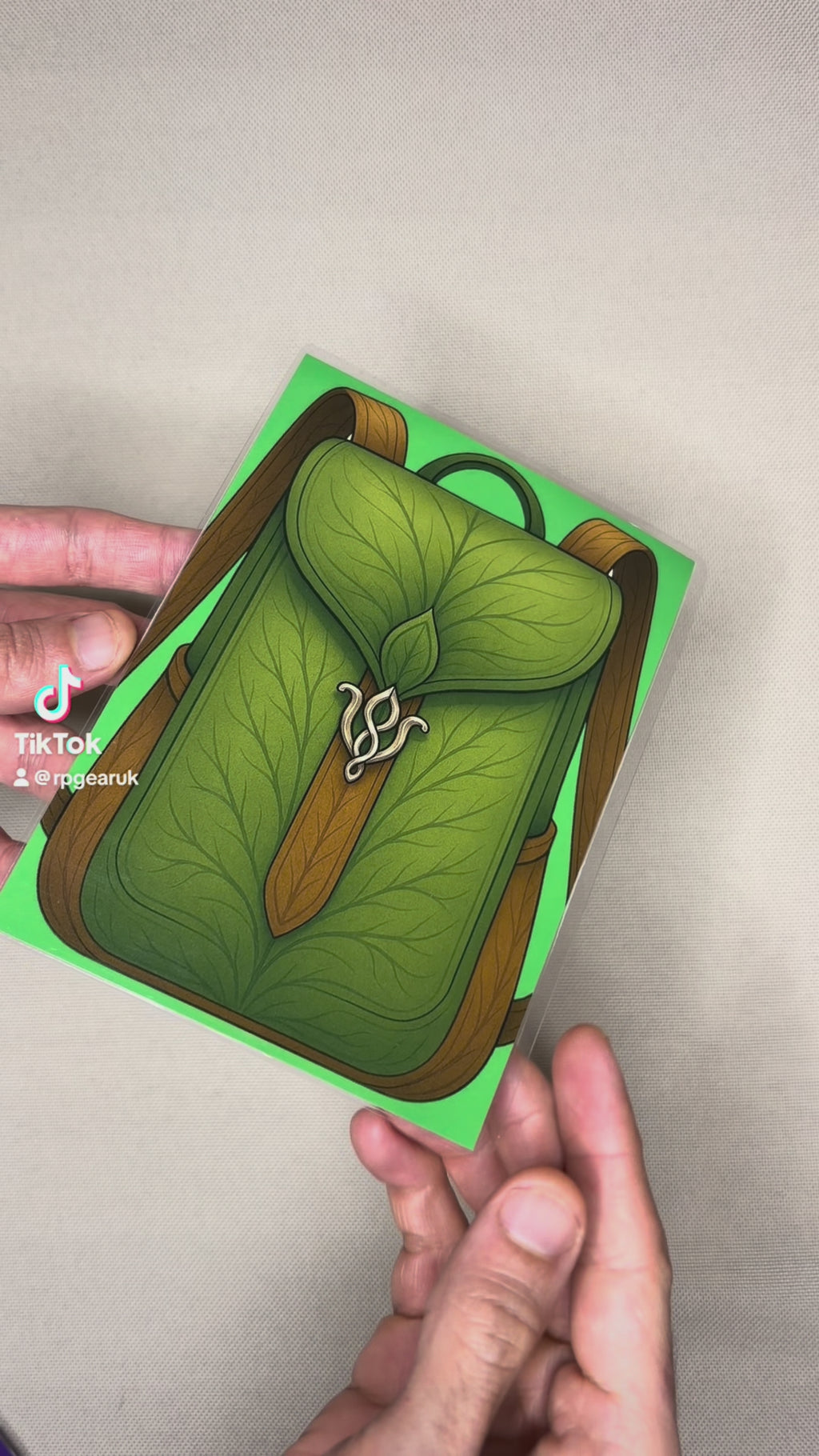 Backpack cards, Vol. 1 - A6 Laminated cards