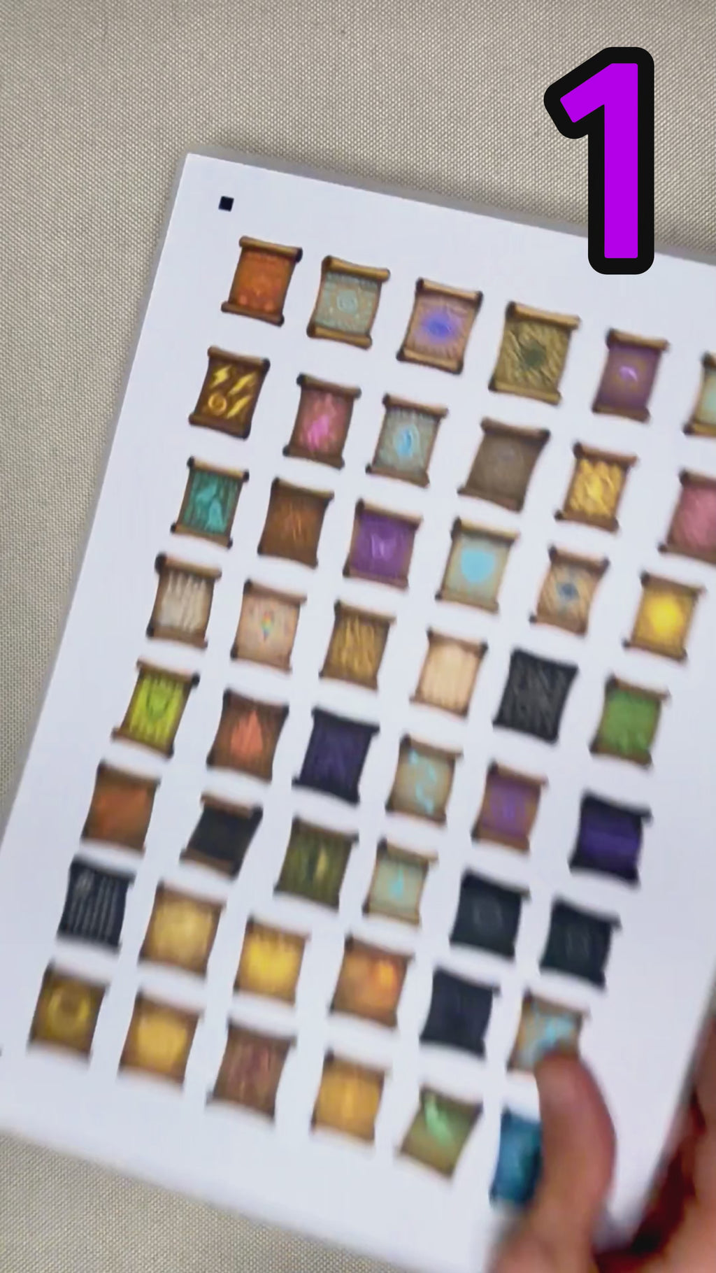 Reusable Inventory Tokens for RPGs - MEGA BUNDLE - 9 items included, over 25% Discount